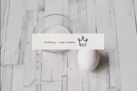 To design the top of the cookies, we need 1 egg an...