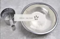Take a bowl, sift flour into it. This will not onl...