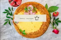Decorate the finished pie to your taste and serve ...
