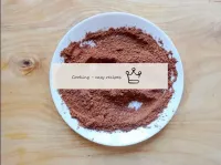 Combine the sugar and cocoa powder in a separate p...