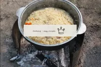 カバーし、10〜15分間中火で調理（米の品種に応じて）。...