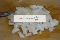 Cut the onions into a cube. ...