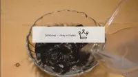 Soak prunes in warm water for 10 minutes, then dra...