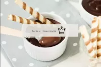 Homemade chocolate pudding...