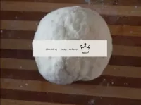 The dough should be smooth and elastic in consiste...