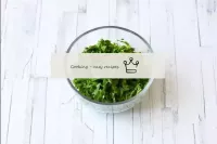 Wash the parsley, dry and chop finely. If desired,...