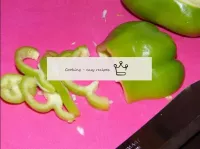 My bell pepper, so that it improves the color sche...