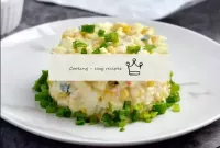 Crab stick salad with rice-free corn...