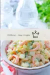 Add salt to taste, mayonnaise, mix. The salad is r...