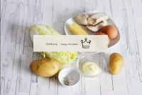 Pekin lahanası ile Swan Fluff salatası nasıl yapıl...