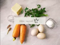 How to make a carrot salad with egg cheese and gar...