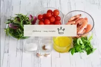 Como fazer uma salada com camarão real? Muito simp...
