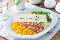 Tuna and corn salad...