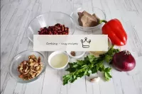 How to make Tbilisi salad with beef and beans? Pre...