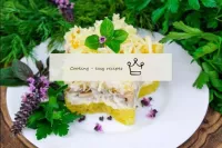 Viking salad with pineapple and chicken...