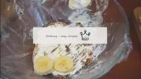 Next, lay out a layer of bananas and rinse well wi...