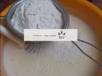 add flour, ...