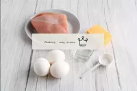 如何用火雞做蛋黃醬？測定所需的成分。可以從火雞的臀部同時取白色魚片和魚片。雞蛋較大（C0類）。...