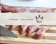 كيف تصنع ميداليات لحم الخنزير في صلصة كريمية ؟ قطع...