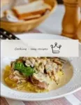 Serve the pork medallions with the creamy sauce to...