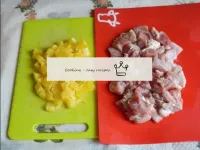 Rinse pork and cut off excess fat (if any). Cut th...