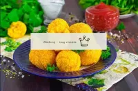 Deep-fried cheese balls...