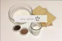 Prepare and measure the products. Cream must be ta...