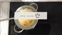 Pour the remaining cognac into the yolk mass and w...