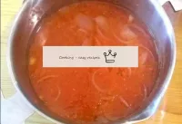 Así es como se ve la sopa preparada. ...