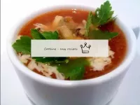 トマトシーフードスープ...