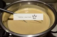 Cook, constantly stirring, until the mass has trip...