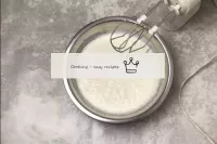 The cream will immediately become very liquid, it ...