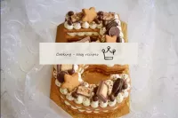 Gâteau chiffre 5 cinq...