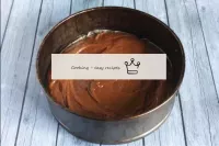 لكعكة الشوكولاتة، اتخذ شكلاً دائريًا بقطر 20 سم. إ...