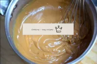 Add the cooked condensed milk, vanilla sugar and m...