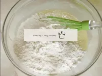 Now we add flour. We will add flour gradually. Fir...