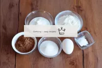 How to make cake Potato out of cookies? First, pre...