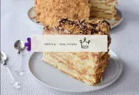 Gâteau mouillé napoléon...