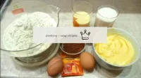 Products for cooking cakes...