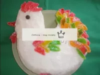 Petya cockerel cake...