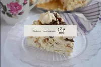 Quelques heures plus tard, sortez le gâteau du réf...