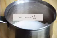 Horas después, se pone agua con el agar al fuego y...