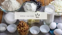 How to make a blackcurrant cake? Prepare the neces...