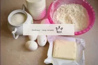 How to make a cake with flowers from cream? Start ...