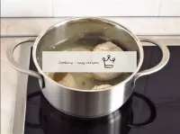 Prepare the filling. How to make a filling? Boil t...