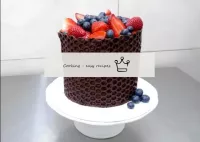 Chocolate berry cake...