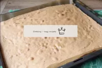 Remove the finished biscuit from the oven, leave i...