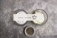 Make the cream. For cream, it is better to take fa...