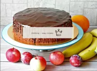 Gently cover the top of the cake with icing, flatt...