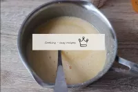 Dans une casserole ou un tapis, mélanger les œufs ...